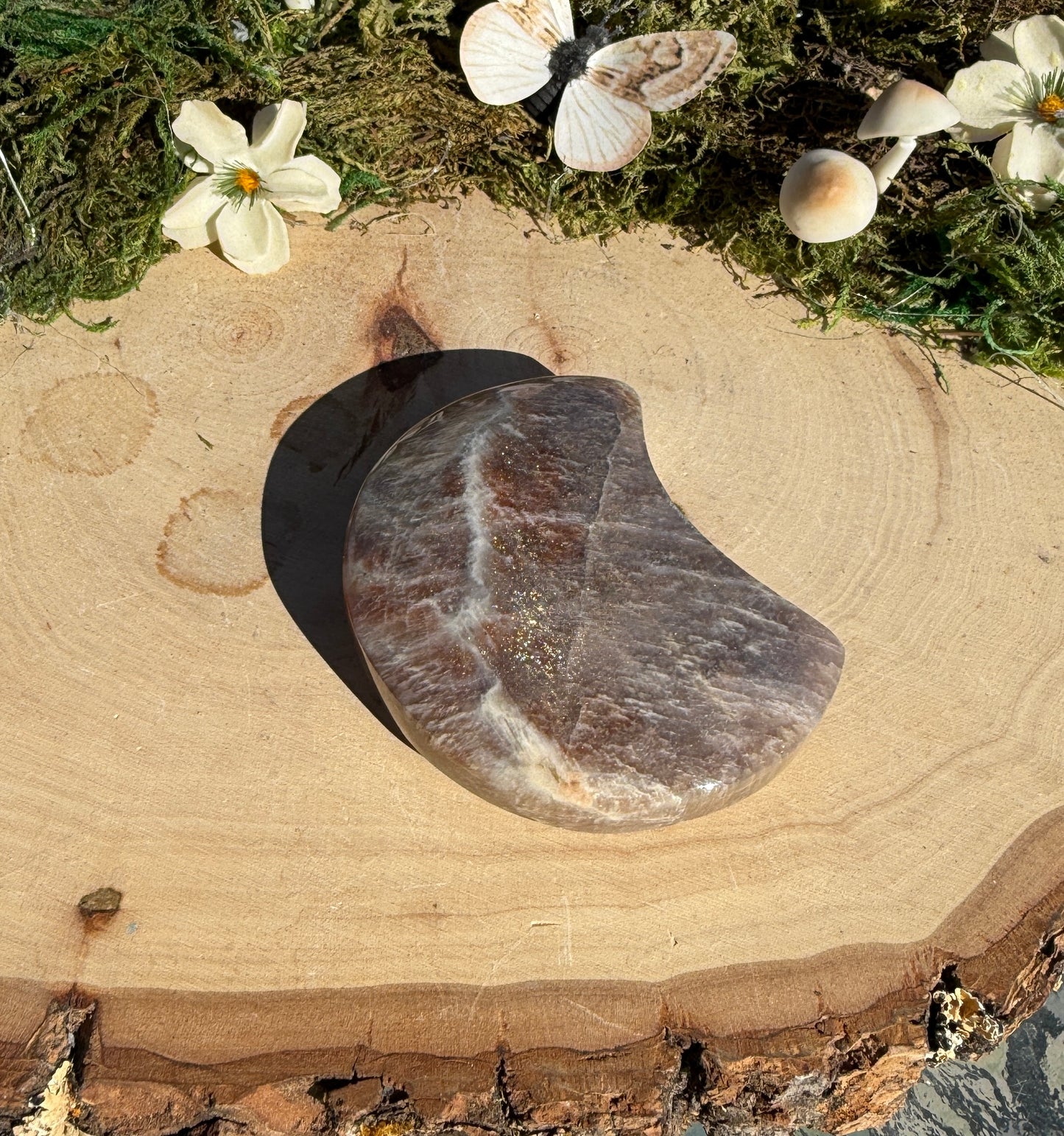 Peach Moonstone Moon