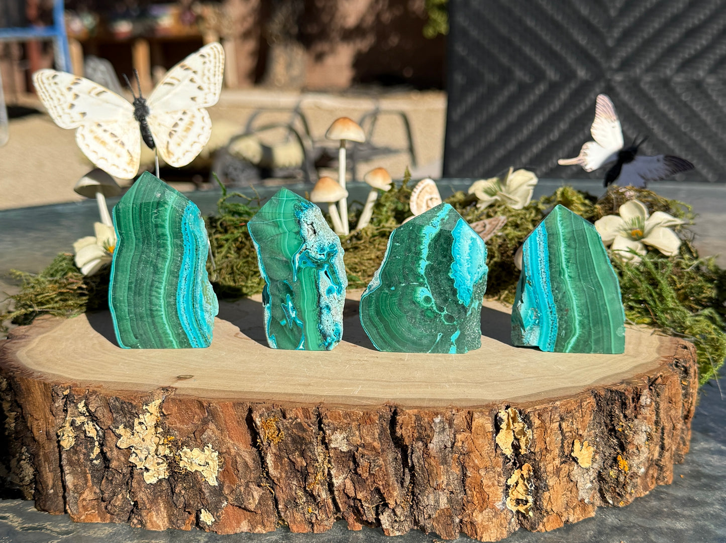 Malachite anc Chrysocolla Point