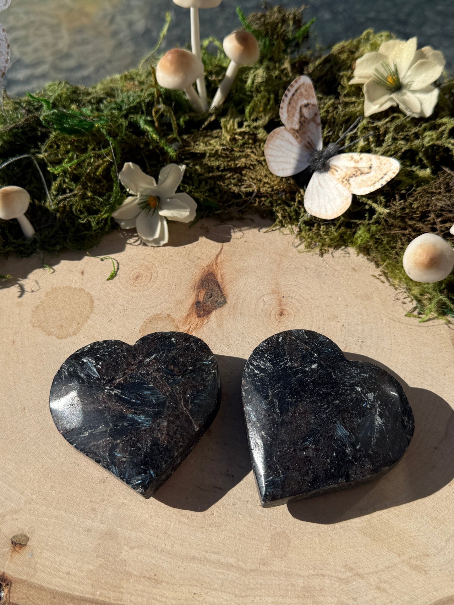 Astrophyllite (firework) heart
