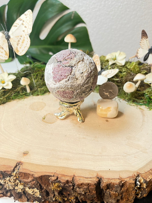 Raw Tourmaline Sphere