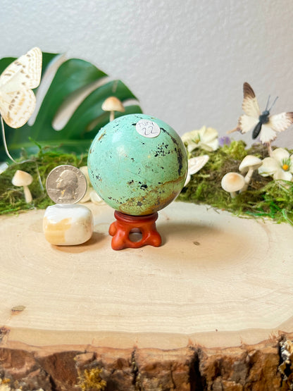 Turquoise Sphere