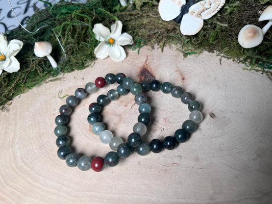 African Bloodstone Bracelet