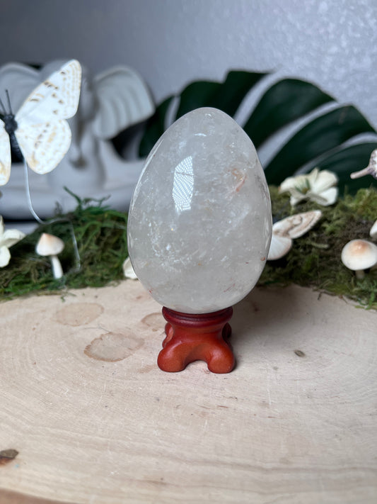 Clear Quarts Egg