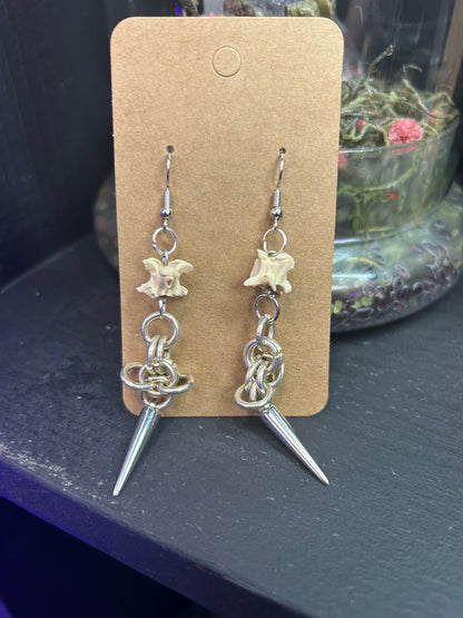 Snake Vertabrae Earrings