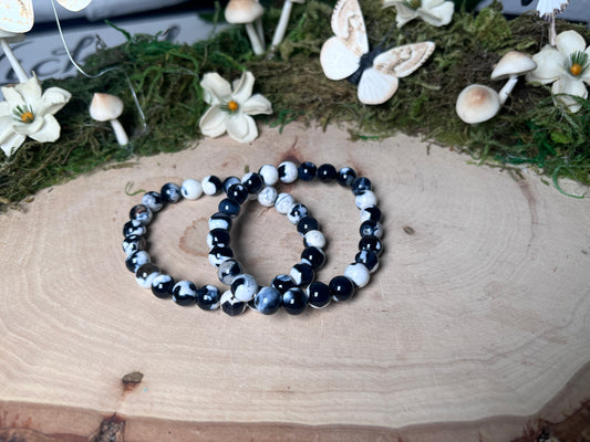Orca Agate Bracelet