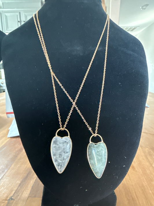 Hearts Pendant - Gold