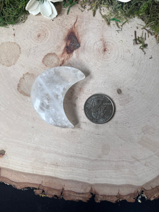 Clear Quarts Moon