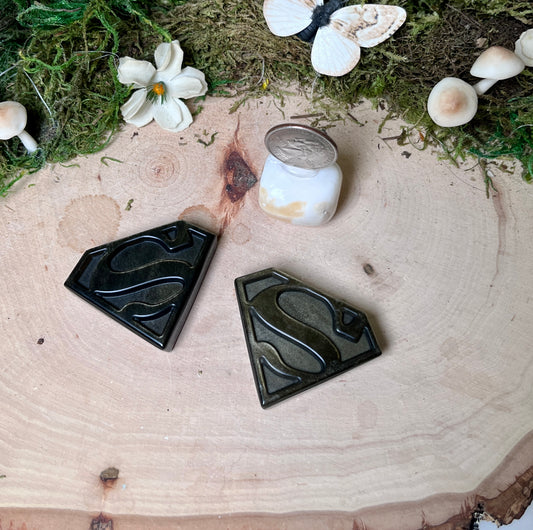 Gold Sheen Obsidian SM Shield