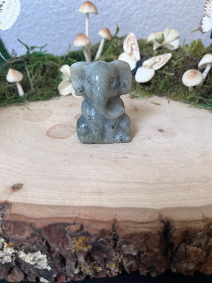 Labradorite Elephant