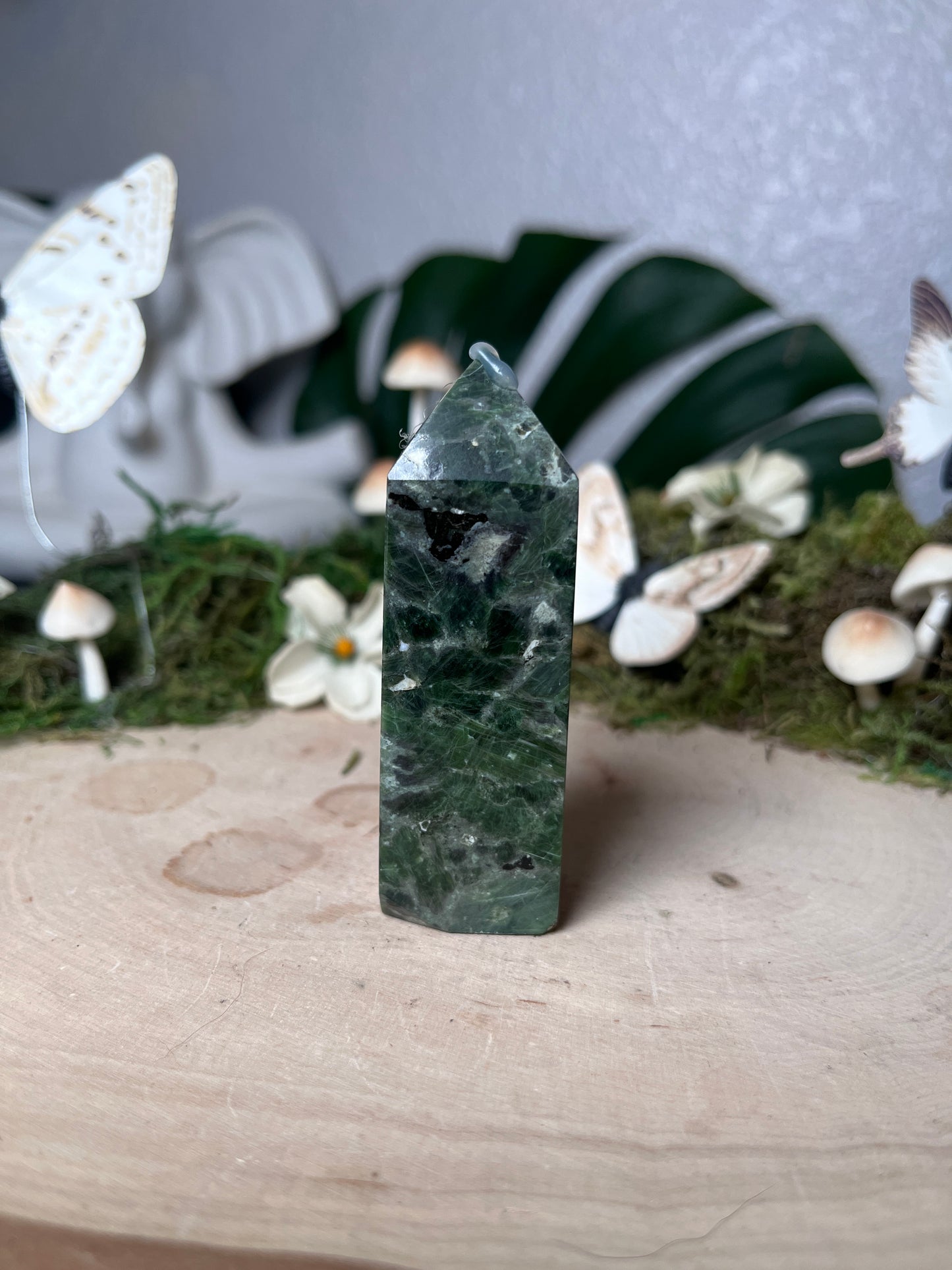 Green Diopside Point