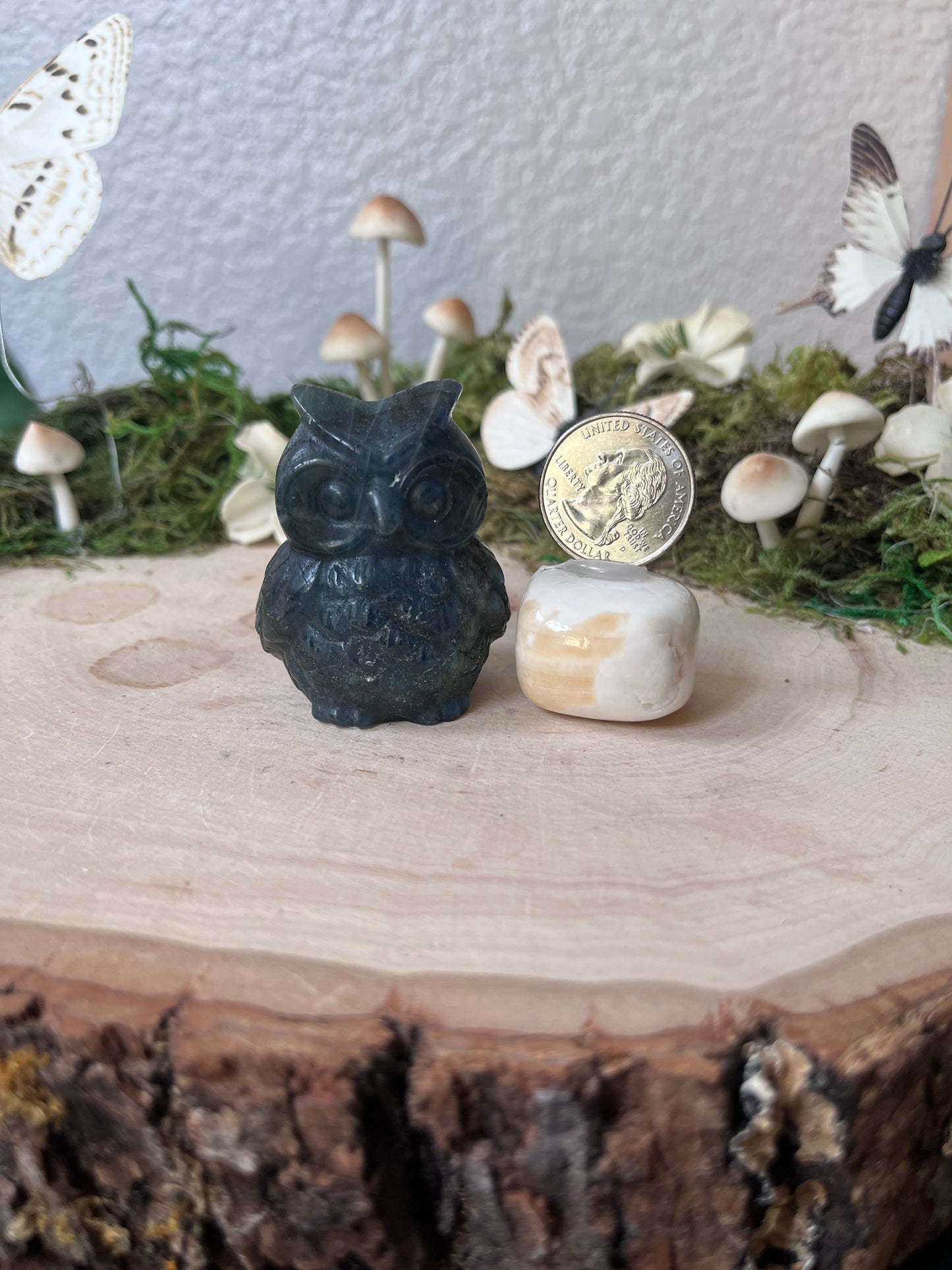 Labradorite Owl