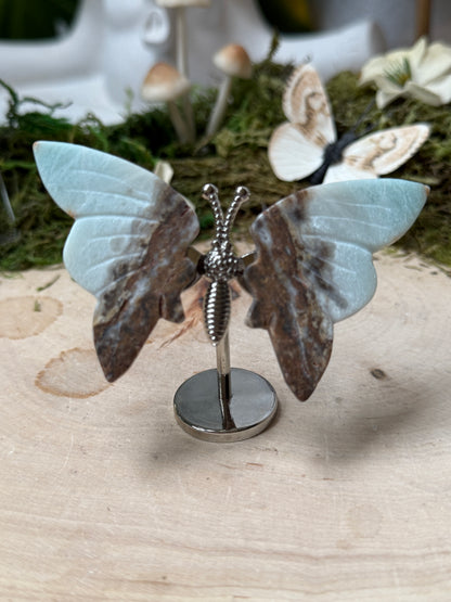 Butterfly on stand