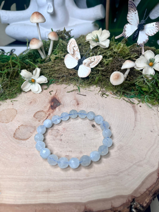 Moonstone  Faceted Bracelet