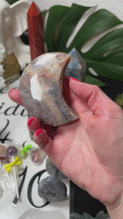 Peach Moonstone Moon