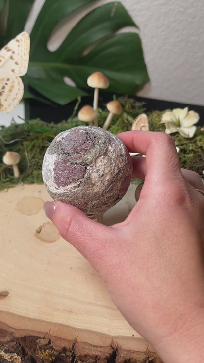 Raw Tourmaline Sphere