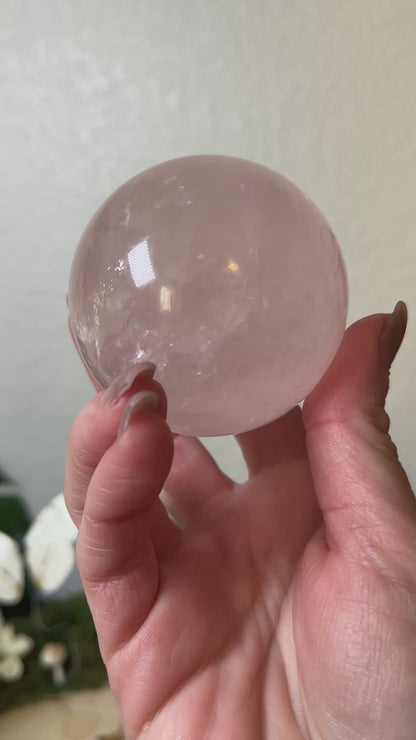 Rose Quartz Sphere