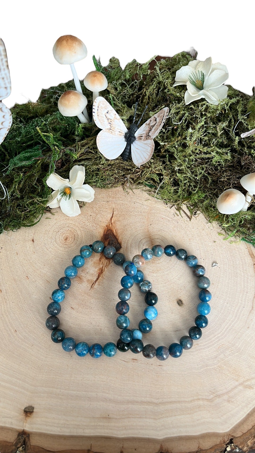 Blue Apatite Bracelet